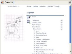 upload page