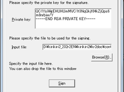 Kirikiri (ENGLISH) Signature tool