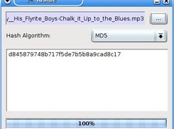 MD5 hash code of an MP3