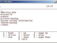 screenshot of program
