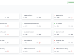 Domain Dashboard