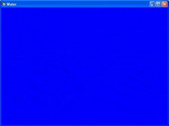 The surface of a body of water - a physical simulation