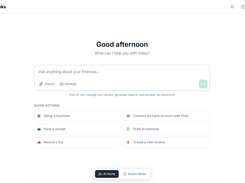 AI Chat Bookkeeper