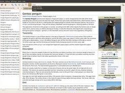 Screenshot of Kiwix 0.9 alpha6 for GNU/Linux