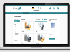 Klaes webshop Screenshot 1