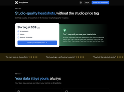 SnapBetter - Studio Quality Headshots without the Studio Pricetag