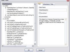 Class Dialog (Windows)