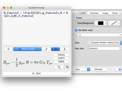KLatexFormula Screenshot 1