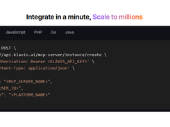 Klavis AI Screenshot 1