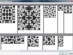 3 - The window of templates.