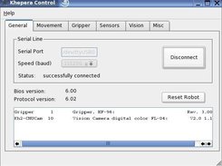 Sample Application AiS KCon:  General connection dialog