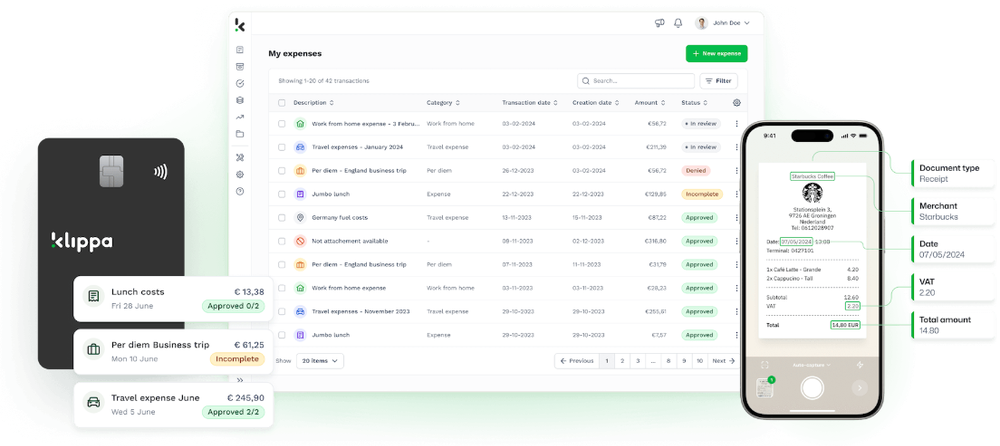 Klippa SpendControl Screenshot 1