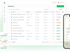Klippa SpendControl Screenshot 1