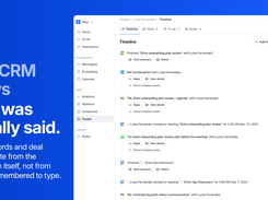 CRM from Conversations