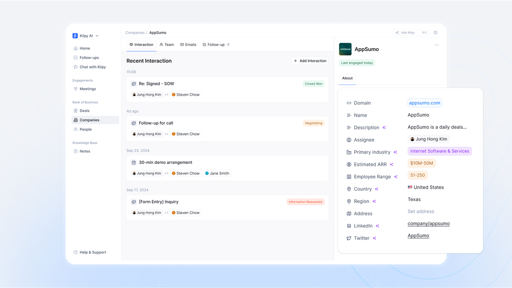 360 customer view with AI enrichment