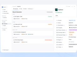 360 customer view with AI enrichment