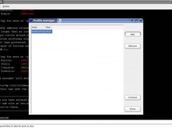 Klmcl's current connection wizard.