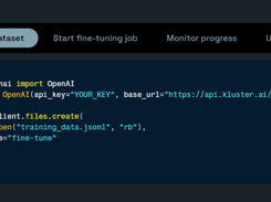 kluster.ai Screenshot 1
