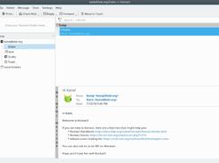 KMail Screenshot 1