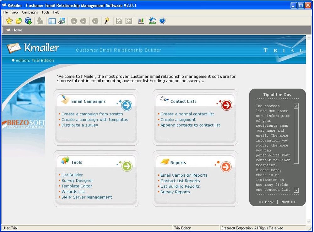 KMailer Screenshot 1