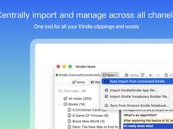 Import your clippings and words