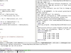 kmatrice in emacs