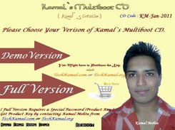 Kamal`s Multiboot CD Main Screen
