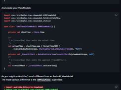 KMM ViewModel Screenshot 1
