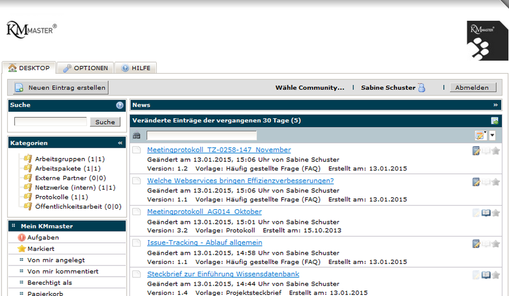 KMmaster Screenshot 1