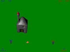 Screenshot of the very first version of knights1