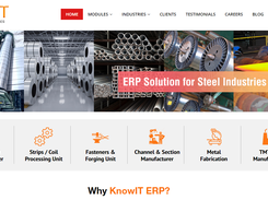 Knowit ERP Screenshot 1