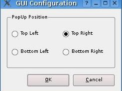 GUI Configuration Dialog