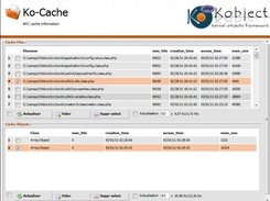 Kobject APC Cache information