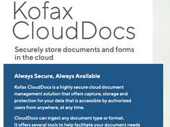 Tungsten CloudDocs Screenshot 1
