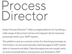 Kofax ReadSoft Process Director Screenshot 1
