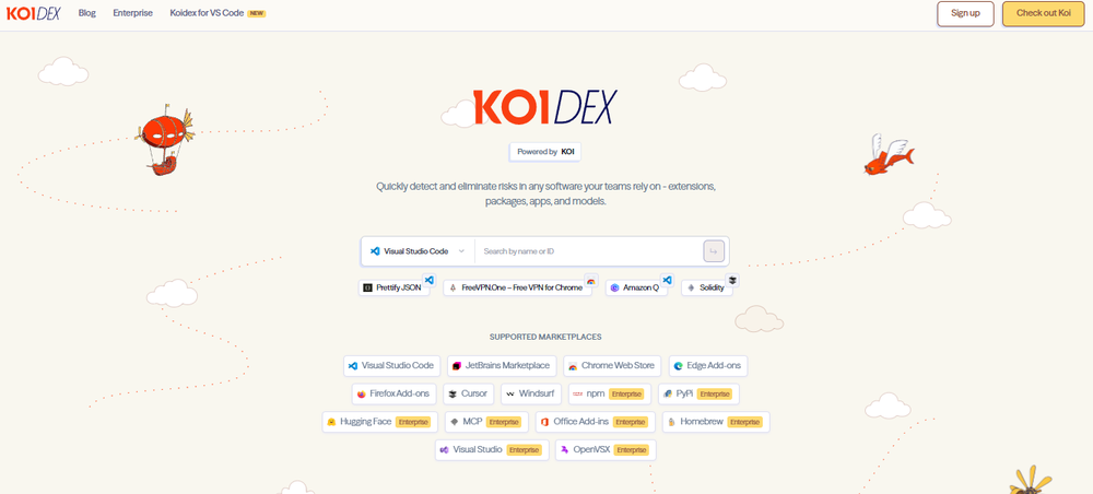 Koidex Screenshot 1
