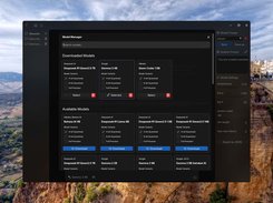 Easily download, manage and switch between different local LLM models for optimal performance.