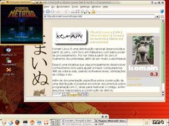 komain rodando KDE 3.3