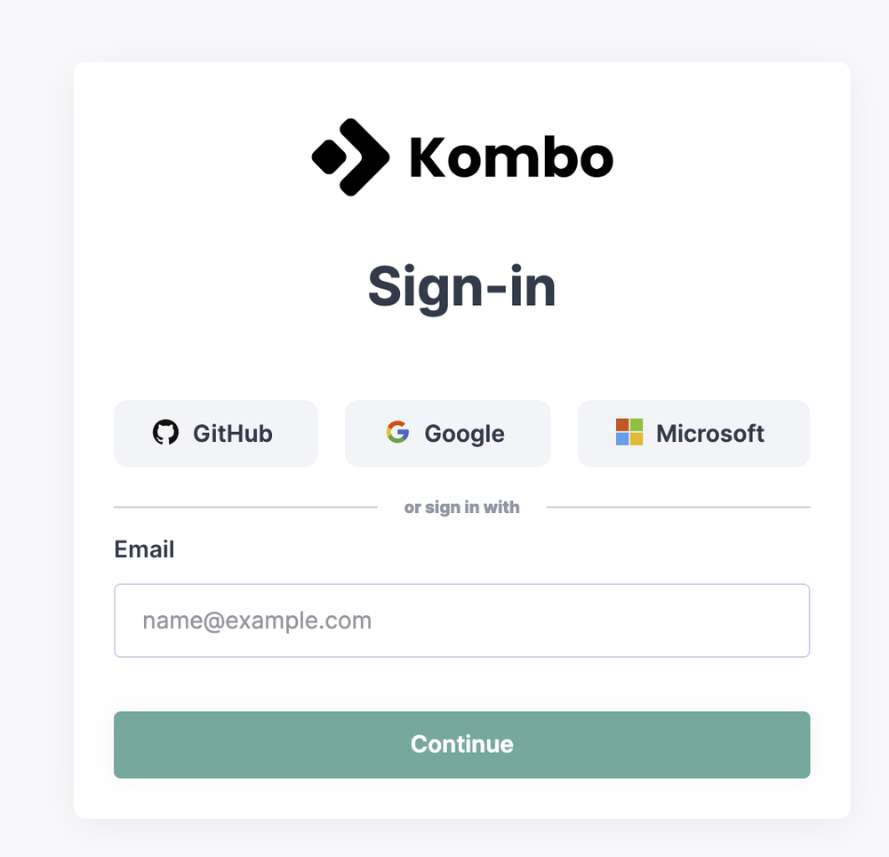 Kombo Screenshot 1