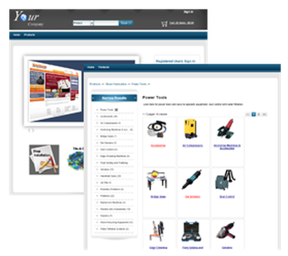 KommerceServer eCommerce Suite Screenshot 1