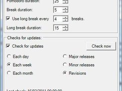 Koomato settings window
