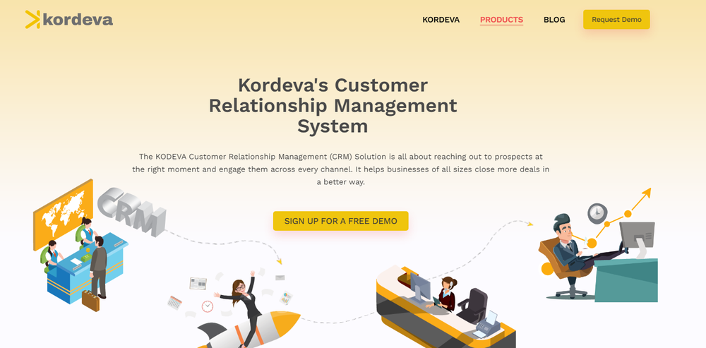 Kordeva CRM Screenshot 1