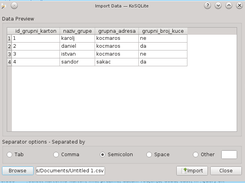 Data Import