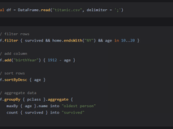 Kotlin Dataframe Screenshot 1