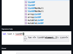 Kotlin Language Server Screenshot 1