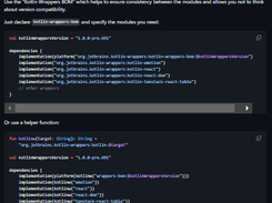 Kotlin Wrappers Screenshot 1