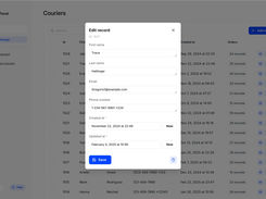 Manage Data in Your Database Tables