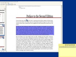 Showing page bookmark