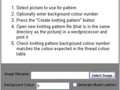GUI for kpg under Windows showing illusion option