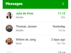 KPN VoiceMail Screenshot 1